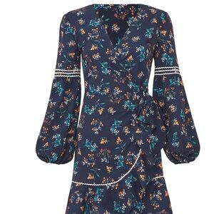 The Fifth Label - Skyward Floral-Print Wrap Dress